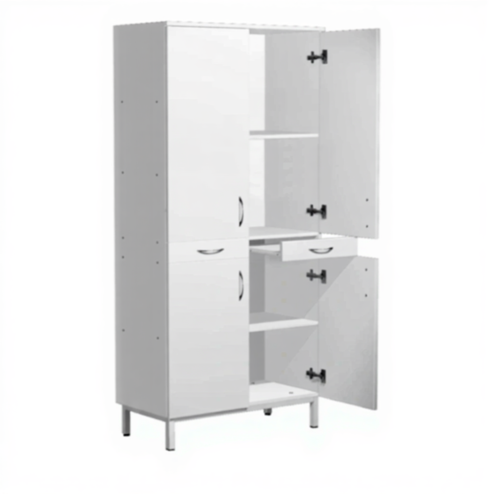 Шкаф для химических реактивов ШХР (корпус ЛДСП серый, каркас серый)