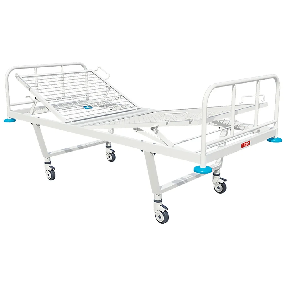 Кровать медицинская функциональная двухсекционная МСК-102 (КФ2-01-МСК) со ступенчатой регулировкой