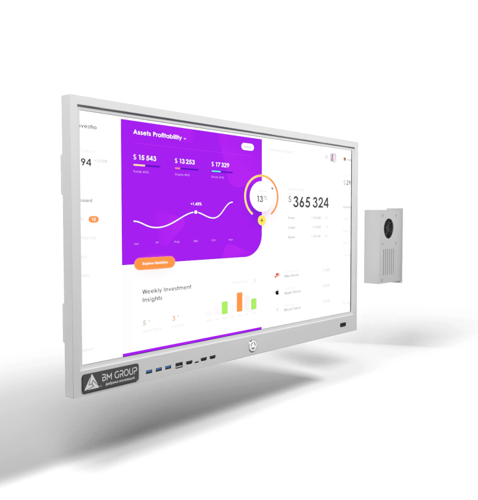 Интерактивная панель Galactica 55