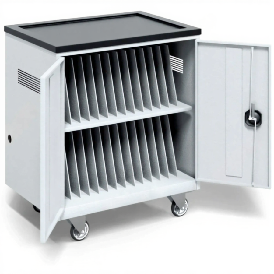 Тележка для хранения 30 ноутбуков и планшетов 17,3 дюймов