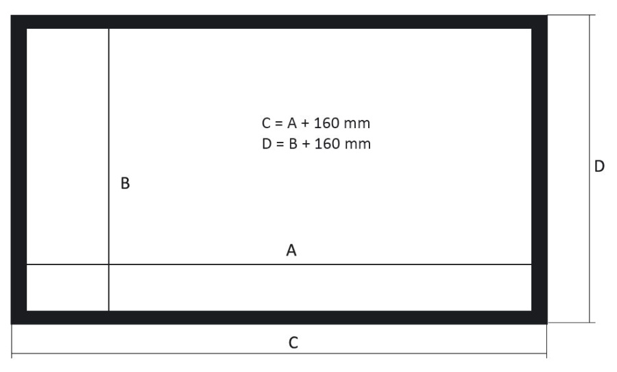 Kauber Frame Velvet Cinema, 117” 16:9 146x260 Microperf MW