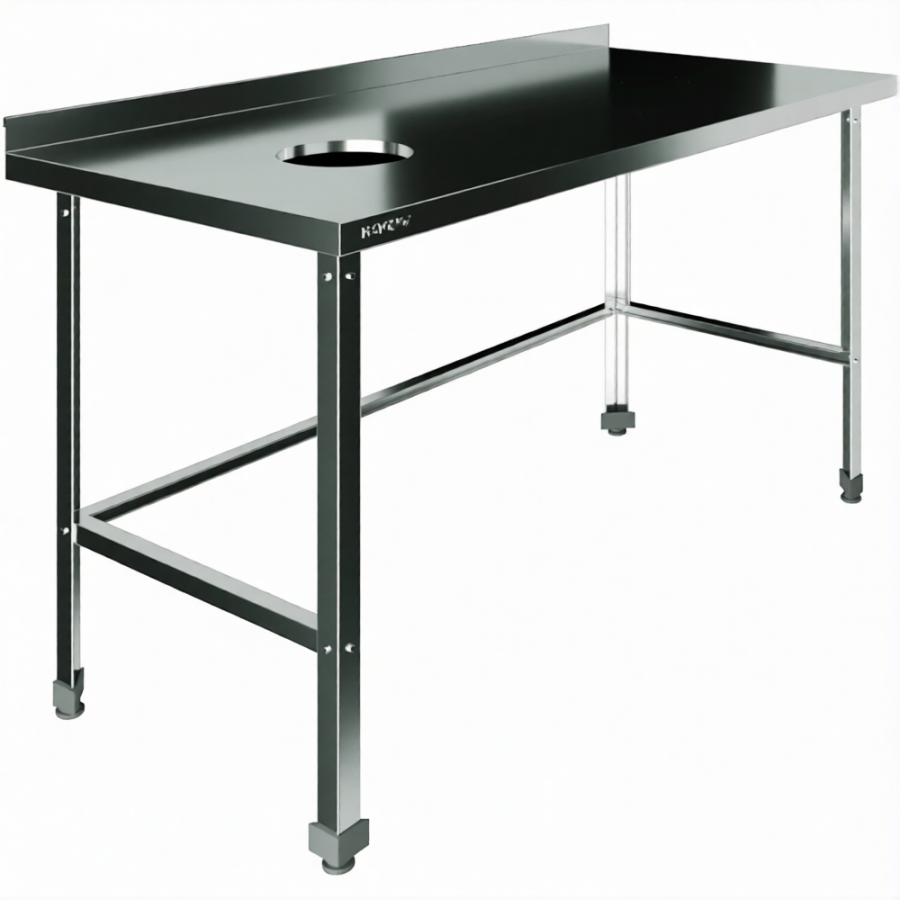 Стол для сбора пищевых отходов с бортом СПО-10/6-БО-Л-ЭЦ