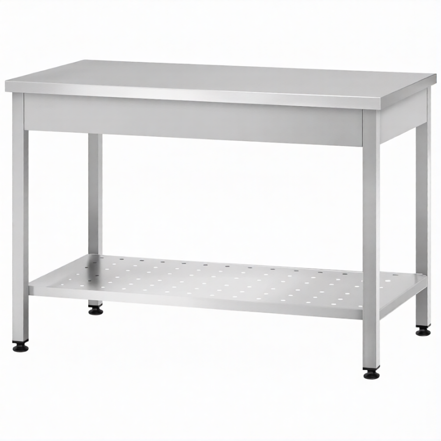 Стол производственный СПРп - 860х1000х800 «Profi Ral» (полка перфорация)