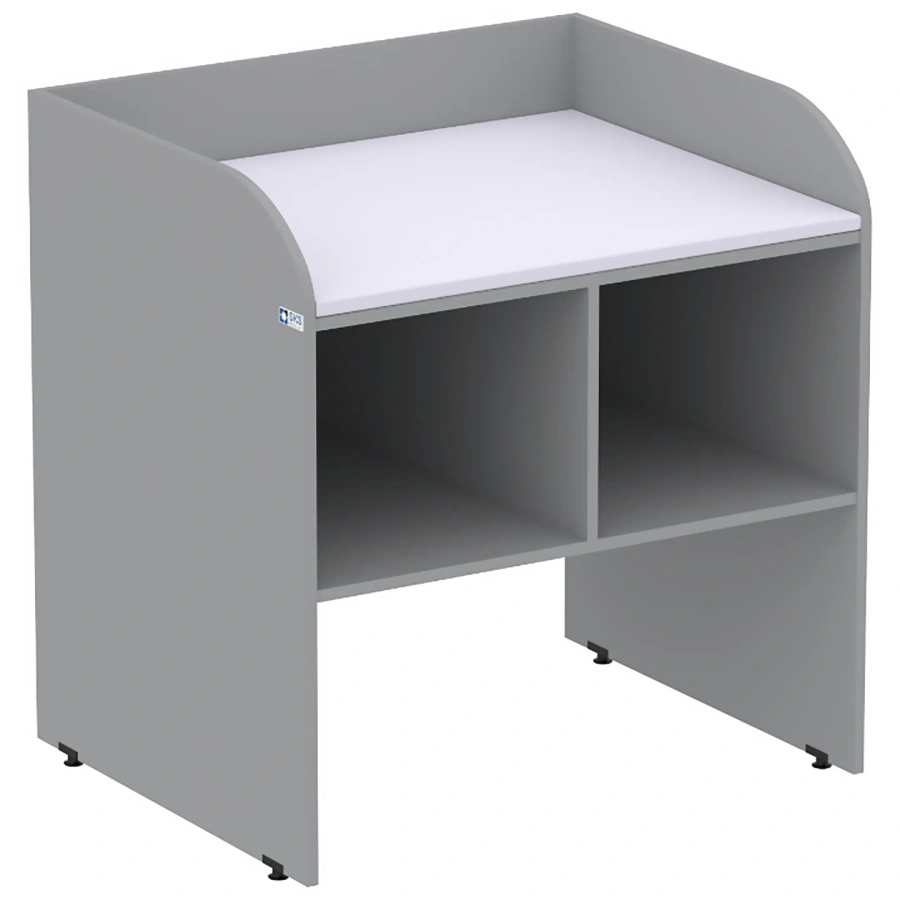 Стол пеленальный GRAY LITE 2 (белый матрас)