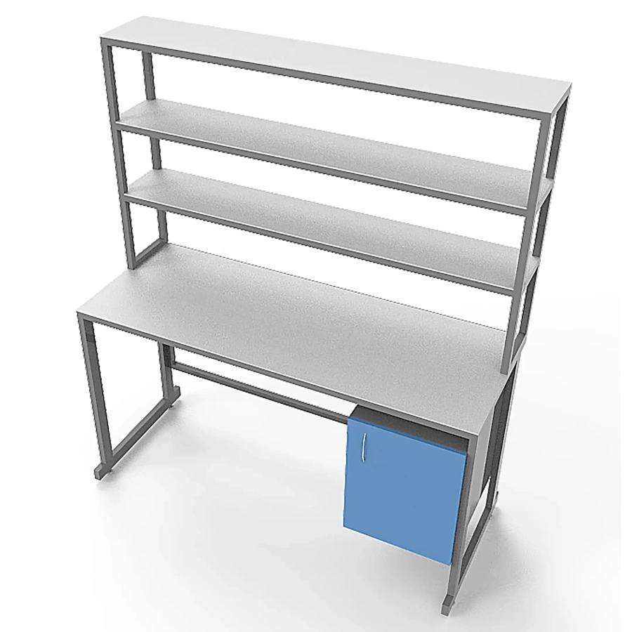 Стол лабораторный с керамикой СЛк 21.014 (белый)