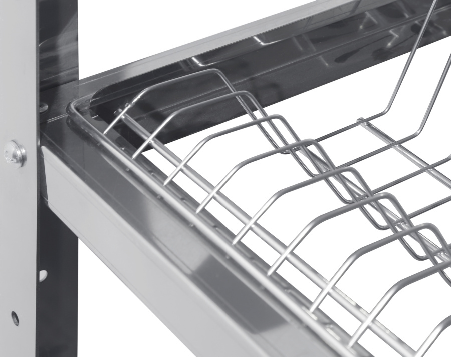 СТЕЛЛАЖ для посуды Luxstahl СРСП-1800*900*300