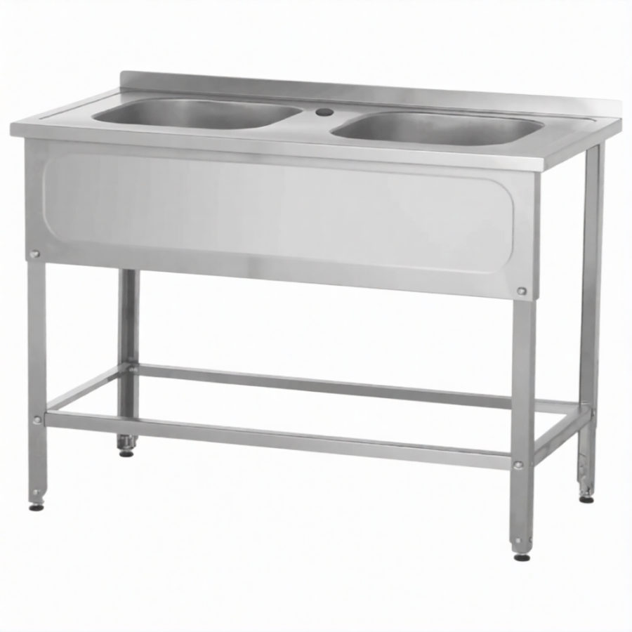 Ванна ВМЦн 860х600х600  1 м/о, борт, отв. д/смесит., экран (ножка угловая)