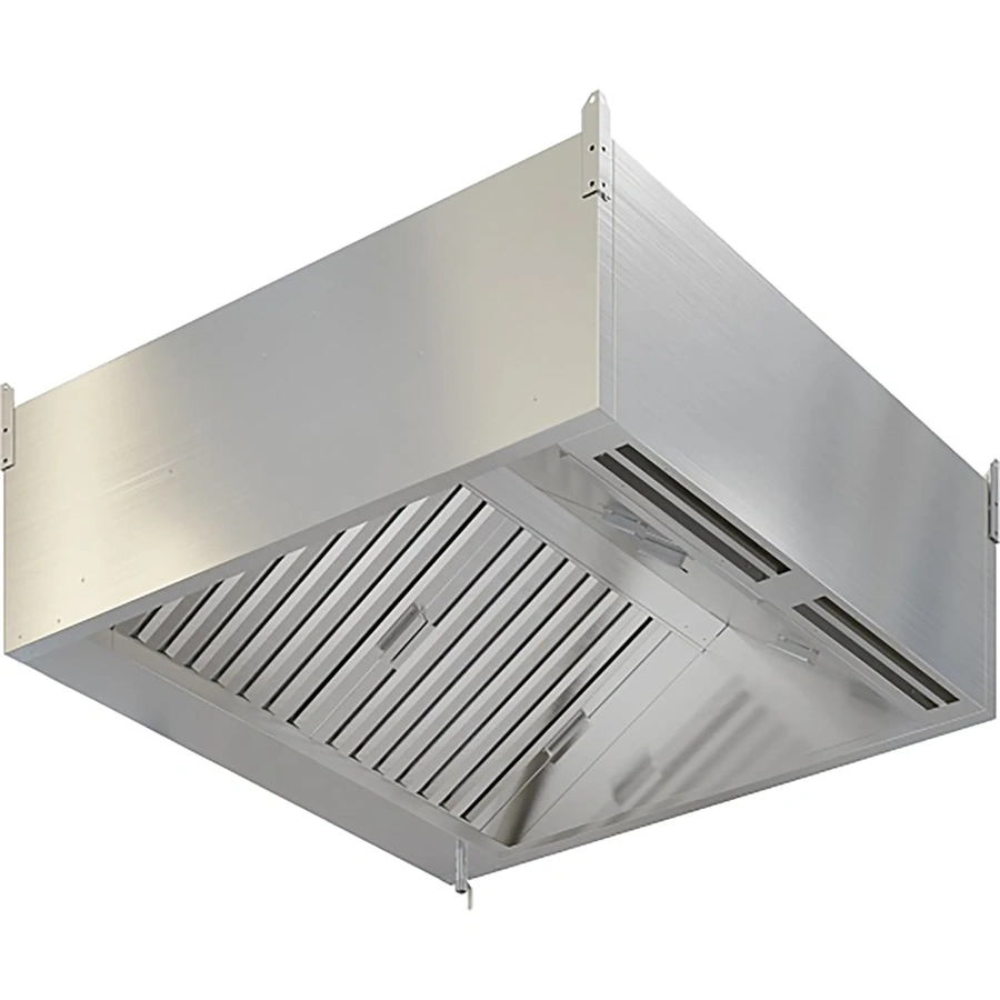 Зонт приточно-вытяжной пристенный ЗПВПКП-20/08 с подсветкой