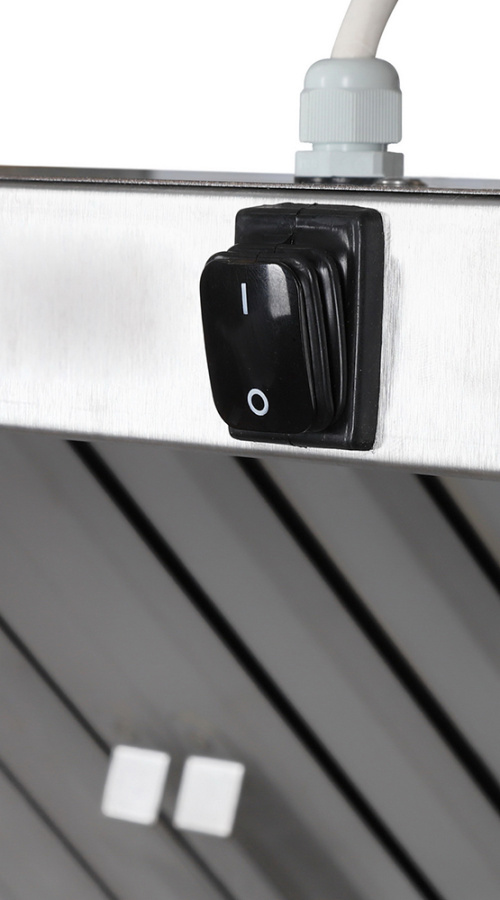 Зонт пристенный Luxstahl ЗВП 800х800