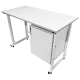 Стол лабораторный СЛ 12.003 (белый)
