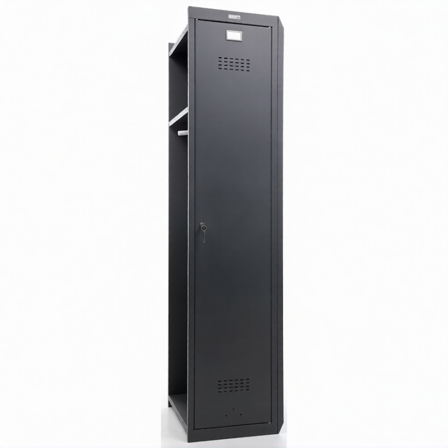 Шкаф для раздевалок ПРАКТИК антивандальный MLH-01-40 дополнительный модуль