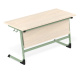 Cтол ученический дуб сонома/мятный SHT-TN12/5-7