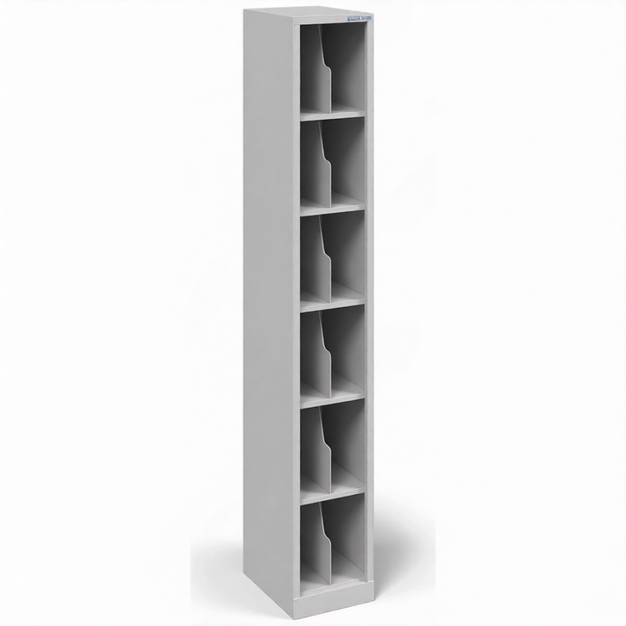 Шкаф для 12 противогазов ХПГ-12, без двери (1800х300х400)